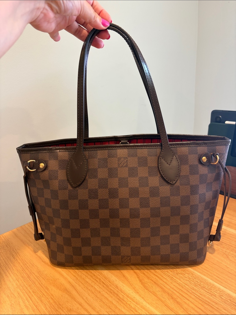 Louis Vuitton Damier Ebene PM tote